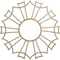 Ekena Millwork Augustus Wood Fretwork Pierced Ceiling Medallion, Hickory, 16"OD x 5 5/8"ID x 1/4"T CMWP16X16X0250AUHI - alternate 1